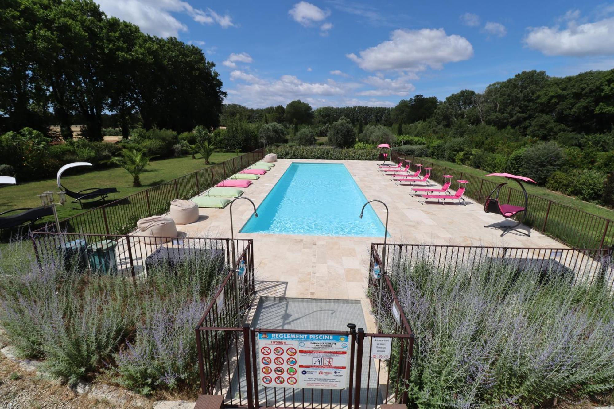 Chambres D'Hotes Avec Jacuzzi Et Piscine Au Mas De Cadoule Saint-Just  Экстерьер фото